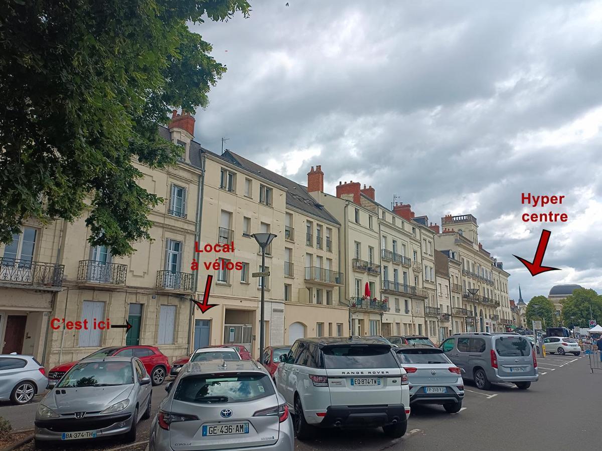 Studio Quai De Loire Hyper Centre Local A Velo Saumur Εξωτερικό φωτογραφία